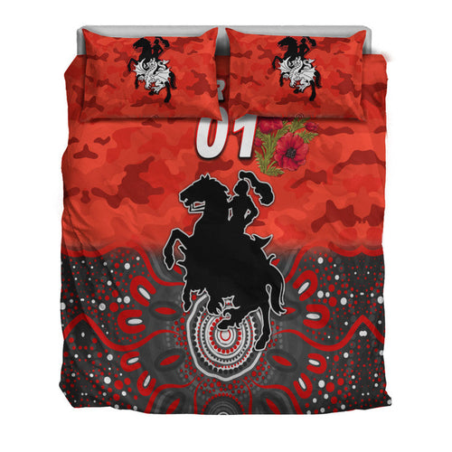 custom-personalised-st-george-illawarra-dragons-anzac-2022-bedding-set-indigenous-vibes-red