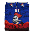 custom-personalised-newcastle-knights-anzac-2022-bedding-set-simple-style