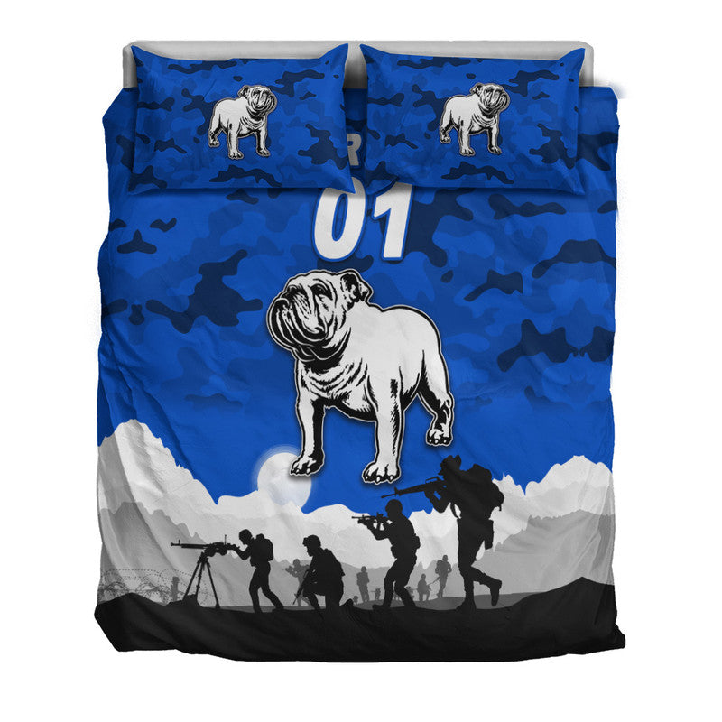 custom-personalised-canterbury-bankstown-bulldogs-anzac-2022-bedding-set-simple-style-blue