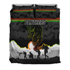 penrith-panthers-anzac-2022-bedding-set-simple-style-black