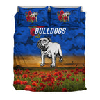 canterbury-bankstown-bulldogs-anzac-2022-bedding-set-poppy-flowers-vibes-blue