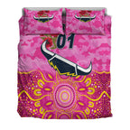 custom-personalised-north-queensland-cowboys-anzac-2022-bedding-set-indigenous-vibes-pink