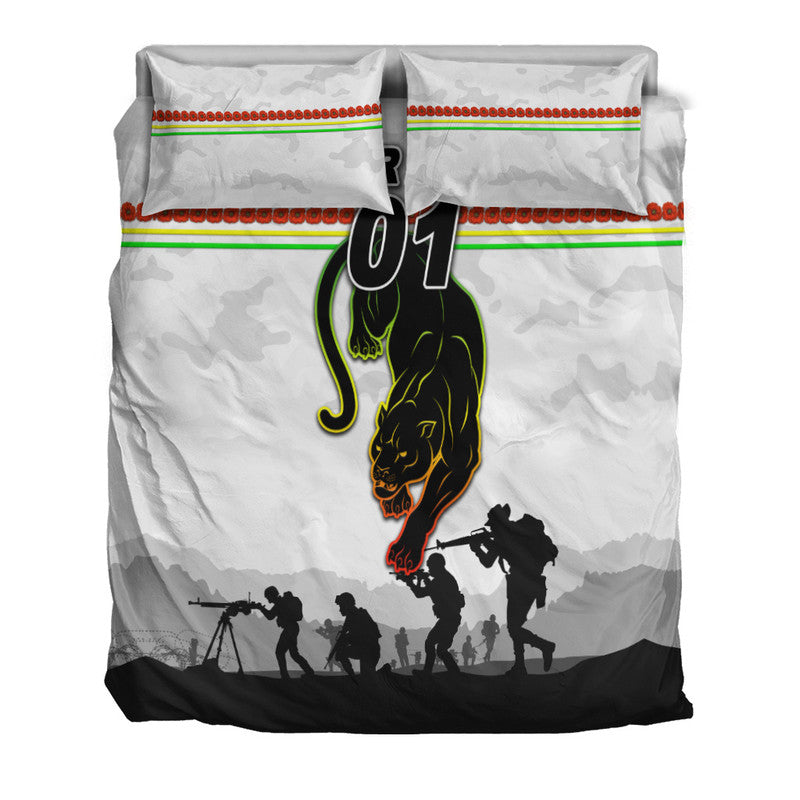 custom-personalised-penrith-panthers-anzac-2022-bedding-set-simple-style-white