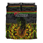 penrith-panthers-anzac-2022-bedding-set-indigenous-vibes-black