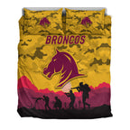 brisbane-broncos-anzac-2022-bedding-set-simple-style-gold