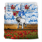 custom-personalised-canterbury-bankstown-bulldogs-anzac-2022-bedding-set-poppy-flowers-vibes-white