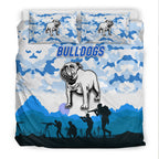 canterbury-bankstown-bulldogs-anzac-2022-bedding-set-simple-style-white