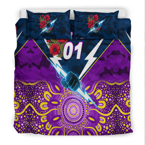 custom-personalised-melbourne-storm-anzac-2022-bedding-set-indigenous-vibes