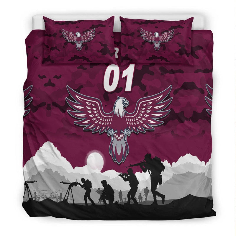 custom-personalised-manly-warringah-sea-eagles-anzac-2022-bedding-set-simple-style