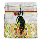 custom-personalised-penrith-panthers-anzac-2022-bedding-set-indigenous-vibes-white