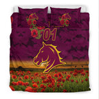 custom-personalised-brisbane-broncos-anzac-2022-bedding-set-poppy-flowers-vibes