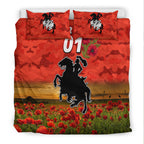 custom-personalised-st-george-illawarra-dragons-anzac-2022-bedding-set-poppy-flowers-vibes-red