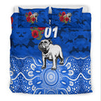 custom-personalised-canterbury-bankstown-bulldogs-anzac-2022-bedding-set-indigenous-vibes-blue