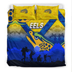 parramatta-eels-anzac-2022-bedding-set-simple-style-gold