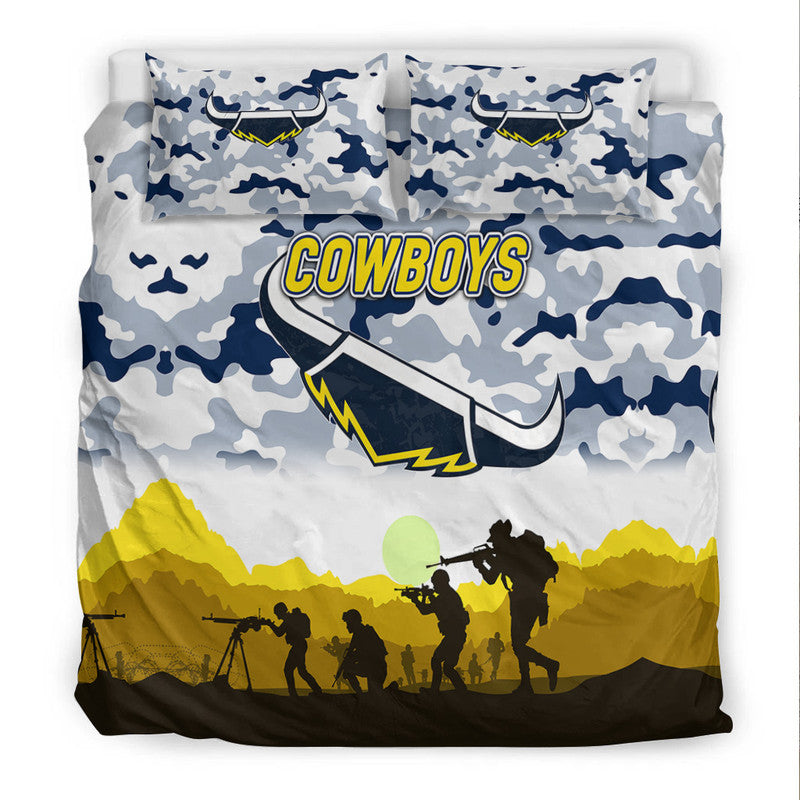 north-queensland-cowboys-anzac-2022-bedding-set-simple-style-white