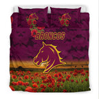 brisbane-broncos-anzac-2022-bedding-set-poppy-flowers-vibes