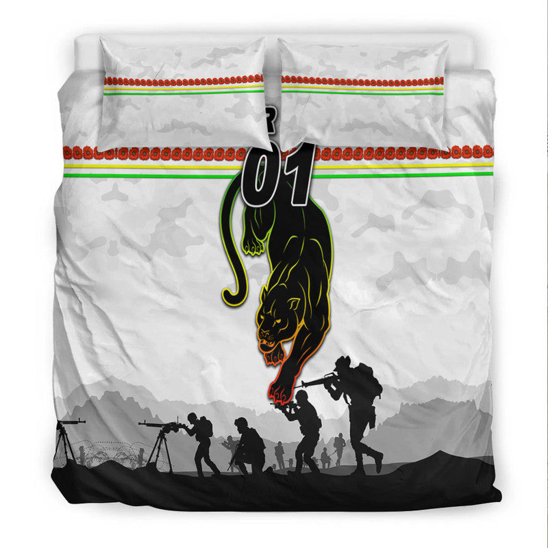 custom-personalised-penrith-panthers-anzac-2022-bedding-set-simple-style-white