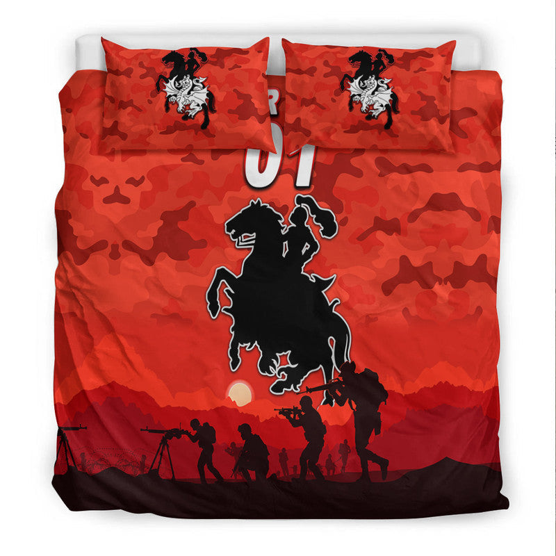 custom-personalised-st-george-illawarra-dragons-anzac-2022-bedding-set-simple-style-red