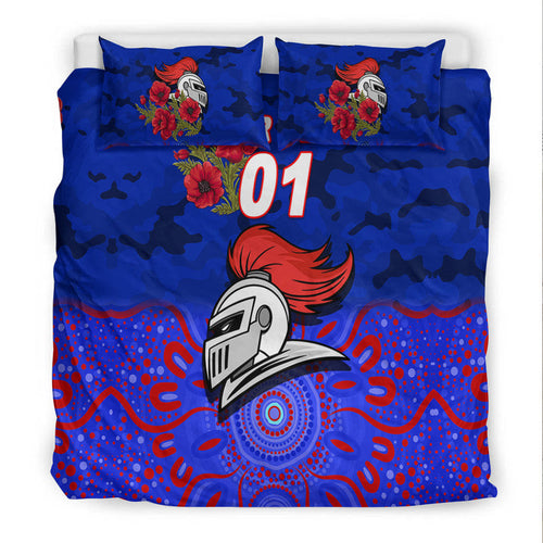 custom-personalised-newcastle-knights-anzac-2022-bedding-set-indigenous-vibes