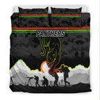 penrith-panthers-anzac-2022-bedding-set-simple-style-black