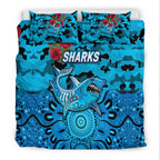 cronulla-sutherland-sharks-anzac-2022-bedding-set-indigenous-vibes