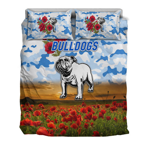 canterbury-bankstown-bulldogs-anzac-2022-bedding-set-poppy-flowers-vibes-white