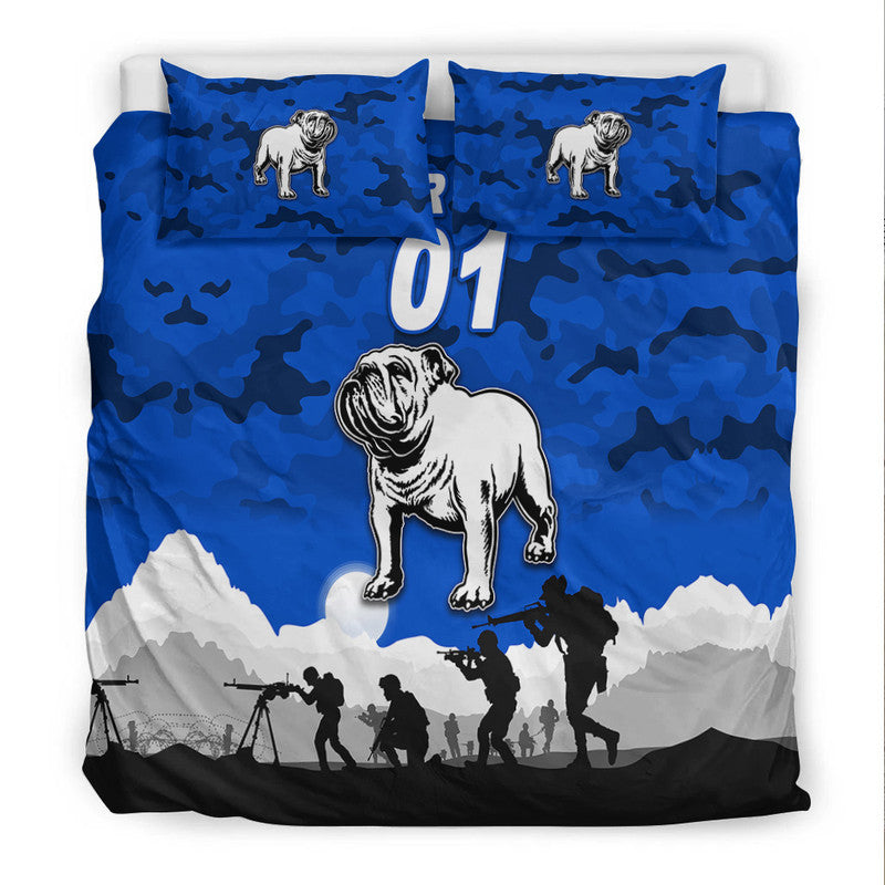 custom-personalised-canterbury-bankstown-bulldogs-anzac-2022-bedding-set-simple-style-blue