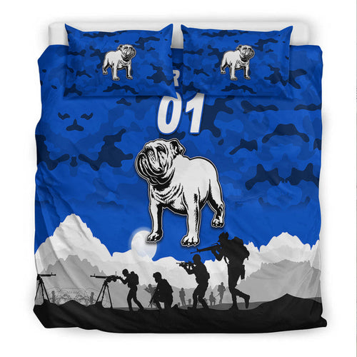 custom-personalised-canterbury-bankstown-bulldogs-anzac-2022-bedding-set-simple-style-blue