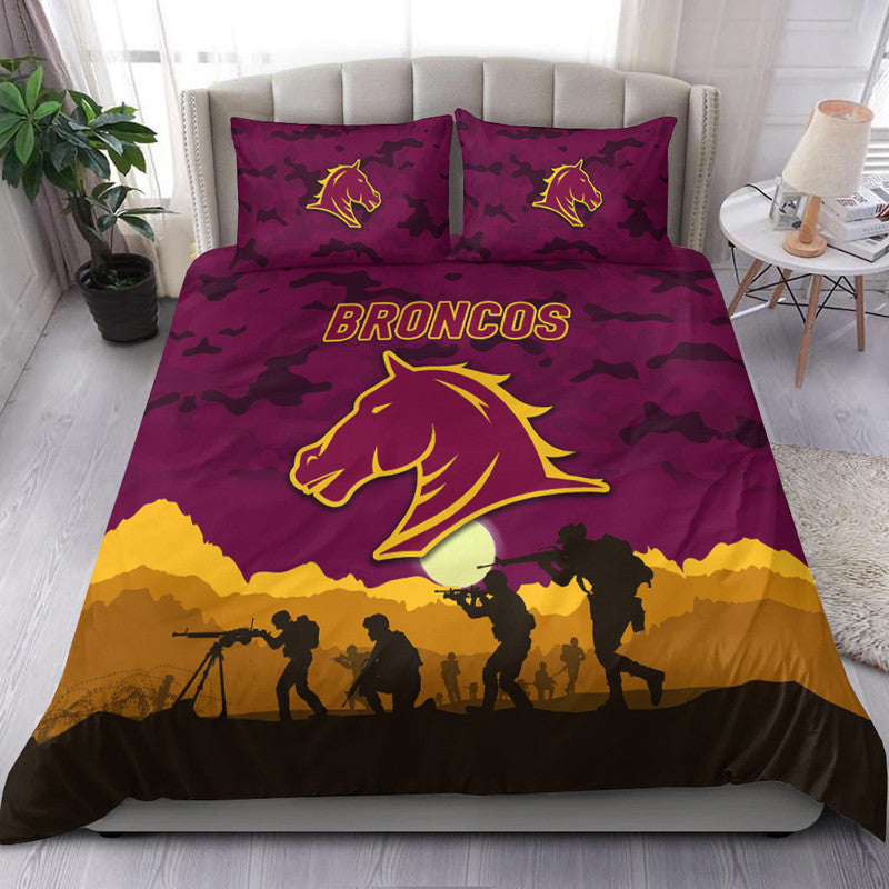 brisbane-broncos-anzac-2022-bedding-set-simple-style-maroon