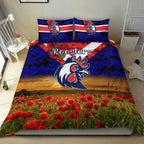 sydney-roosters-anzac-2022-bedding-set-poppy-flowers-vibes-blue