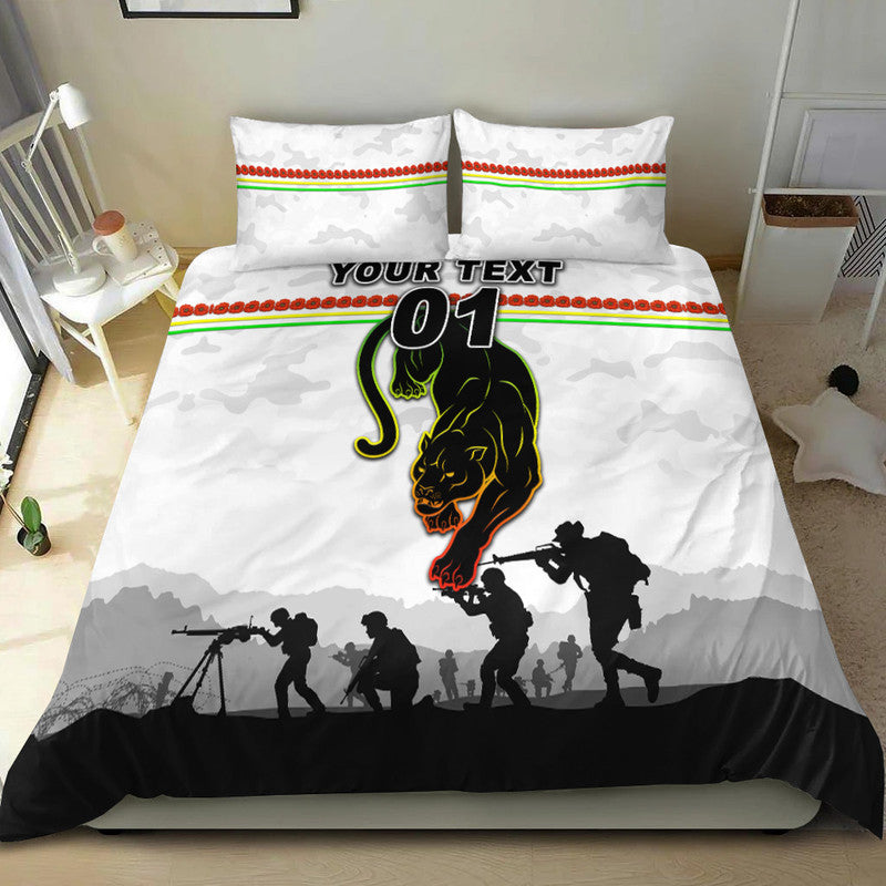 custom-personalised-penrith-panthers-anzac-2022-bedding-set-simple-style-white