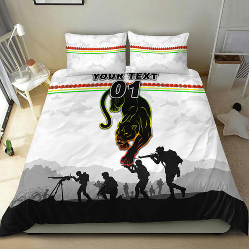 custom-personalised-penrith-panthers-anzac-2022-bedding-set-simple-style-white