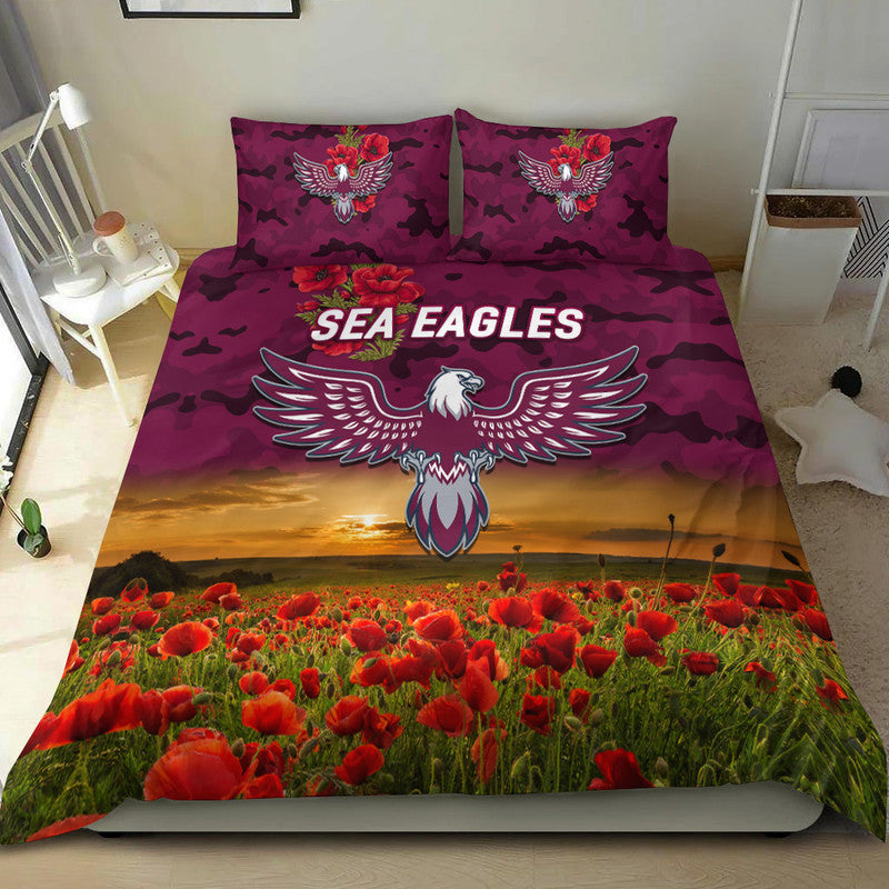 manly-warringah-sea-eagles-anzac-2022-bedding-set-poppy-flowers-vibes