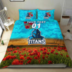 custom-personalised-gold-coast-titans-anzac-2022-bedding-set-poppy-flowers-vibes