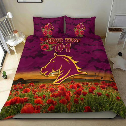 custom-personalised-brisbane-broncos-anzac-2022-bedding-set-poppy-flowers-vibes