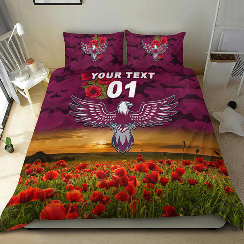custom-personalised-manly-warringah-sea-eagles-anzac-2022-bedding-set-poppy-flowers-vibes