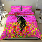 penrith-panthers-anzac-2022-bedding-set-indigenous-vibes-pink