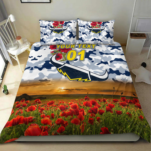 custom-personalised-north-queensland-cowboys-anzac-2022-bedding-set-poppy-flowers-vibes-white