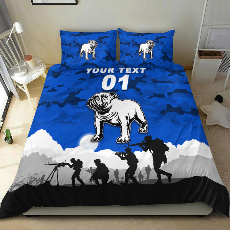 custom-personalised-canterbury-bankstown-bulldogs-anzac-2022-bedding-set-simple-style-blue