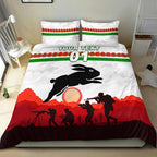 custom-personalised-south-sydney-rabbitohs-anzac-2022-bedding-set-simple-style-white