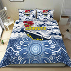 north-queensland-cowboys-anzac-2022-bedding-set-indigenous-vibes-white