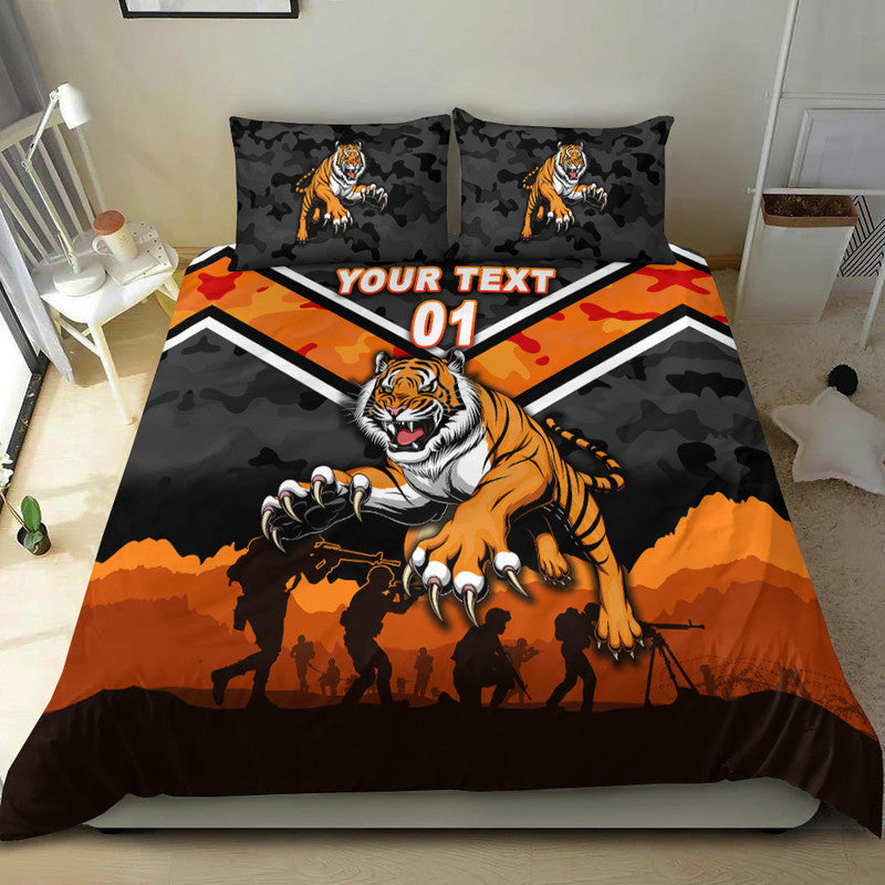 custom-personalised-wests-tigers-anzac-2022-bedding-set-simple-style