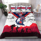 custom-personalised-sydney-roosters-anzac-2022-bedding-set-simple-style-white