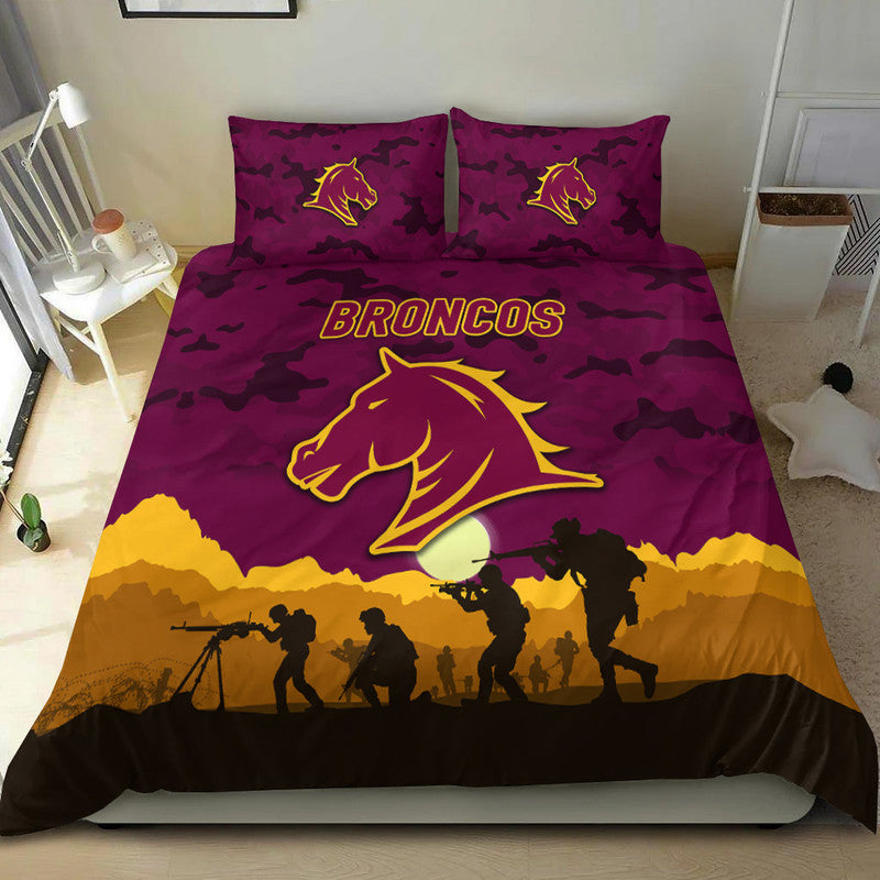 brisbane-broncos-anzac-2022-bedding-set-simple-style-maroon