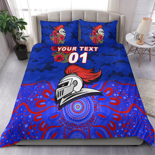 custom-personalised-newcastle-knights-anzac-2022-bedding-set-indigenous-vibes