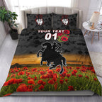 custom-personalised-st-george-illawarra-dragons-anzac-2022-bedding-set-poppy-flowers-vibes-black