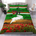 custom-personalised-south-sydney-rabbitohs-anzac-2022-bedding-set-poppy-flowers-vibes-green
