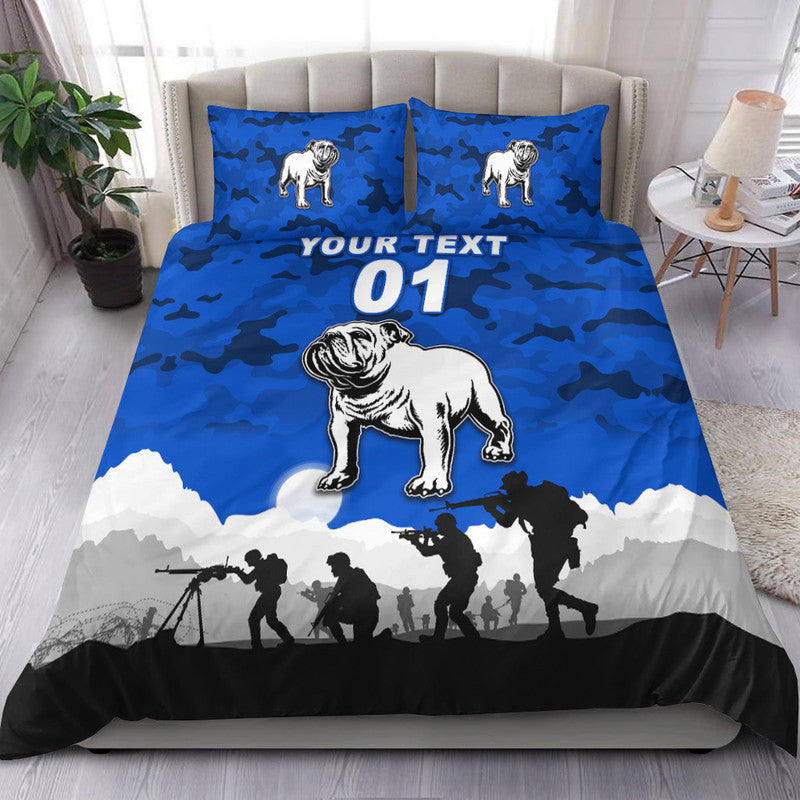 custom-personalised-canterbury-bankstown-bulldogs-anzac-2022-bedding-set-simple-style-blue