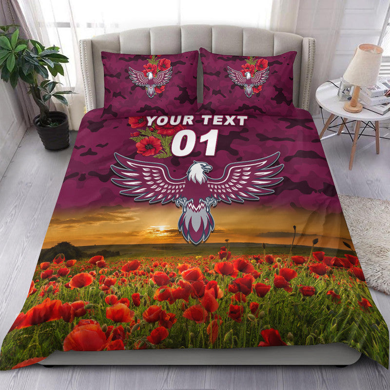 custom-personalised-manly-warringah-sea-eagles-anzac-2022-bedding-set-poppy-flowers-vibes