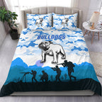canterbury-bankstown-bulldogs-anzac-2022-bedding-set-simple-style-white